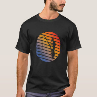 Angelkleidung Angelausrüstung Retro Fishing Equi T-Shirt