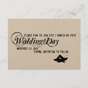 Angelliebhaber Großer Fang Save the Date