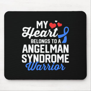 Angelman-Syndrom Krieger Überlebender Unterstützun Mousepad