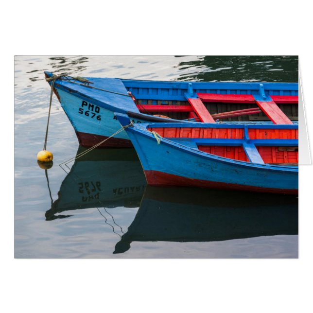 Angelmo Hafen, Fischerboote. (Vorderseite (Horizontal))