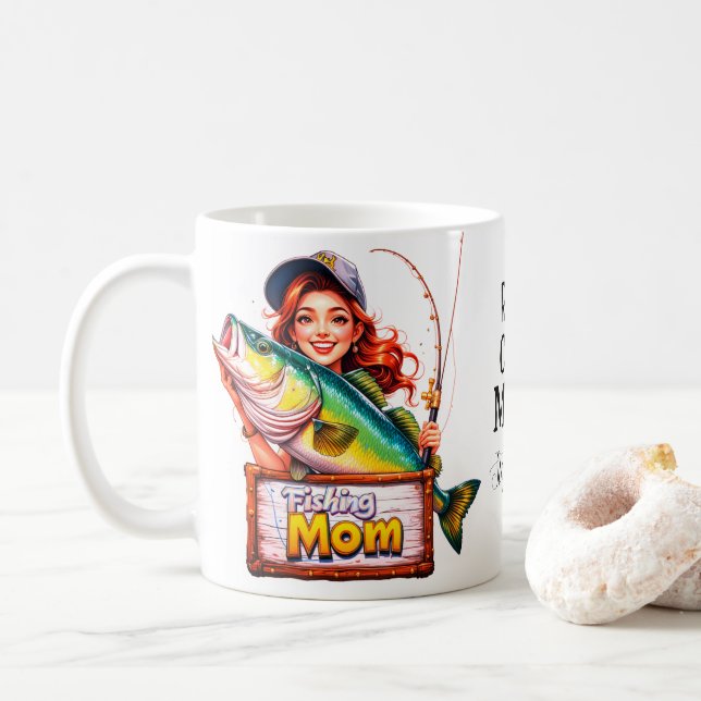 Angelmutter Kaffeetasse (Mit Donut)
