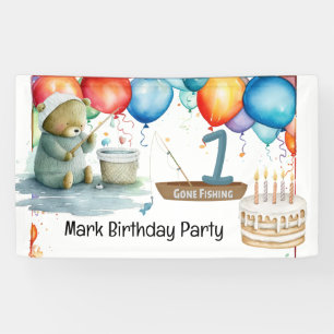 Angeln 1. Geburtstag für Junge Banner
