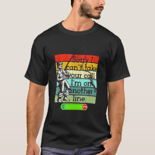 Angeln 5 Eine andere Linie Fisch Retro Vintage Son T-Shirt