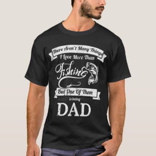Angeln als Vater Geschenke lieben T-Shirt