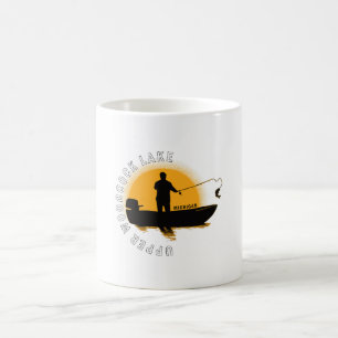 Angeln am See Michigan Kaffeetasse