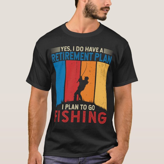 Angeln Bass Fisher Funny Fishing T-Shirt (Vorderseite)