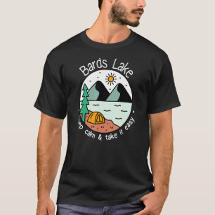 Angeln Bootfahren Camping Entspannt Euch Bards L T-Shirt