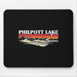 Angeln Bootfahren Camping See Urlaub Philpott Lak Mousepad