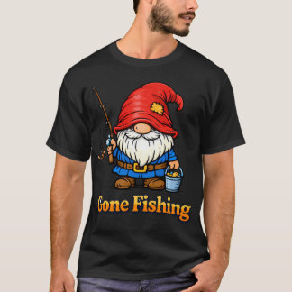 Angeln durch Kaffee befeuert wirft lustigen Angler T-Shirt