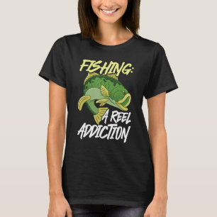 Angeln eine echte Sucht  Design für Angler T-Shirt