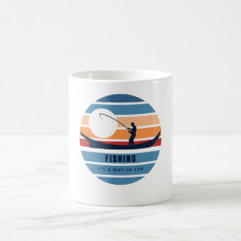 Angeln Es ist eine Lebensart Kaffeetasse