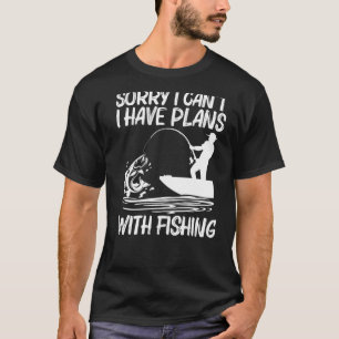 Angeln für Männer Frauen Angler Köder Bootsfahrt T-Shirt