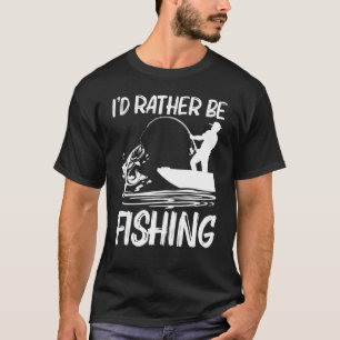 Angeln für Männer Frauen Angler Köder Bootsfahrt T-Shirt