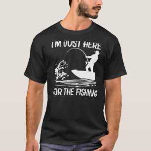 Angeln für Männer Frauen Fischer Köder Boot Ausflu T-Shirt