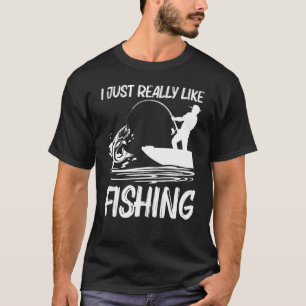 Angeln für Männer Frauen Fischer Köder Boot Reise T-Shirt