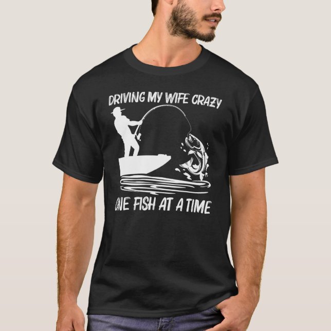 Angeln für Männer Vater Angler Köder Bootsfahrt T-Shirt (Vorderseite)