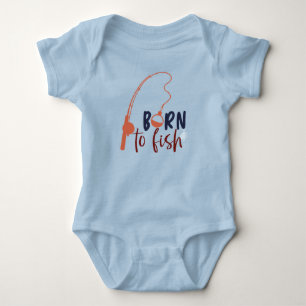 Angeln Geboren Angelrute Schwimmer Float Baby Strampler