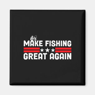 Angeln großartig machen - USA Angeln Bass Angler Magnet