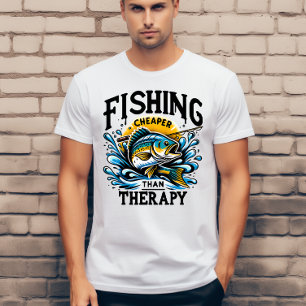 Angeln ist billiger als Therapie T-Shirt