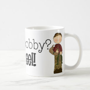 Angeln ist ein Hobby? Hol dich! Spaß Kaffeetasse