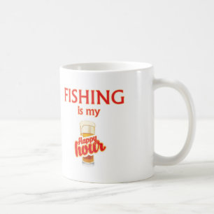 Angeln ist meine glückliche Stunde Kaffeetasse