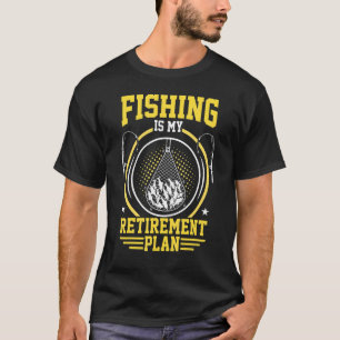 Angeln ist meine Rentenplan-Option Löffel Fähigkei T-Shirt