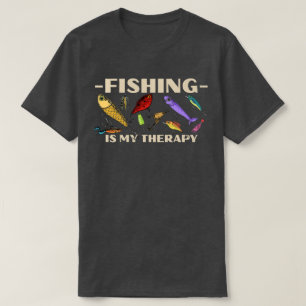 Angeln ist meine Therapie T-Shirt
