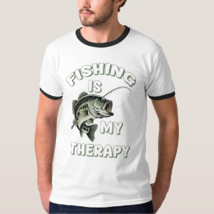 Angeln ist meine Therapie T-Shirt