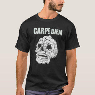 Angeln Karpfen Fisch Schädel Surreal Karpfen Fis T-Shirt