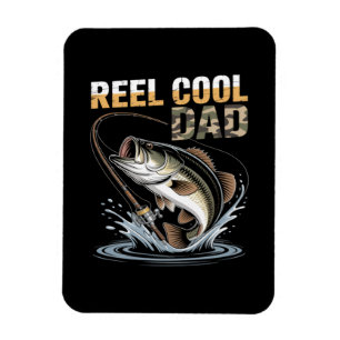 Angeln Lustiger Vatertag Angler Fischliebhaber Magnet