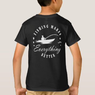 Angeln Macht Alles Besser Lustiger Angelwitz T-Shirt