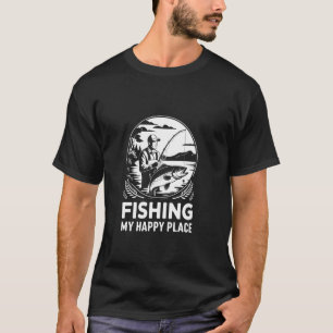 Angeln Mein Glücksort T-Shirt