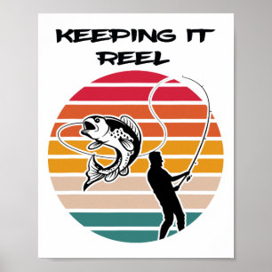 Angeln Mit Humor Für Fischliebhaber Poster