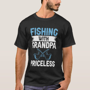 Angeln mit Opa Unbezahlbar Angeln Opa T-Shirt