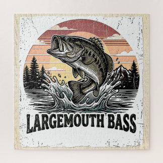 Angeln mit Vintage-Bass