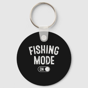 Angeln Modus Ein Lustiges Fischer-Geschenk Angler  Schlüsselanhänger