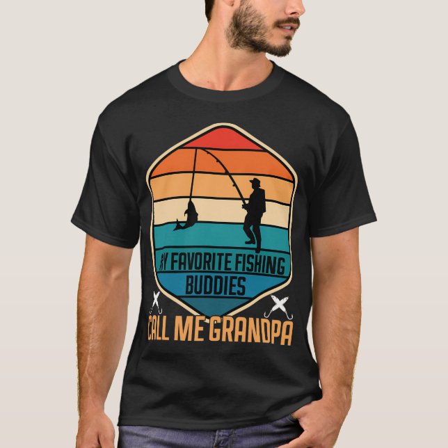 Angeln Opa Geschenk T-Shirt (Vorderseite)