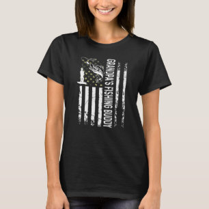 Angeln Opa's Angelfreund Junger Fischer T-Shirt
