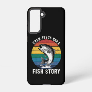 Angeln Selbst Jesus Hatte Eine Fischgeschichte Bas Samsung Galaxy Hülle