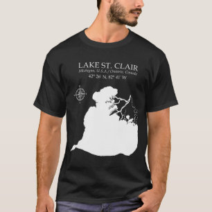 Angeln und amerikanische Flagge T-Shirt