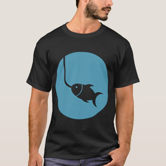 Angelnde Mutter wie eine normale Mutter, aber cool T-Shirt (Vorderseite)