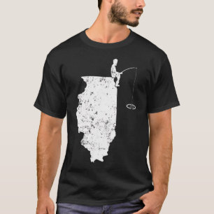 Angelndes Mama IL Angelnden Vater Bass Angeln Wels T-Shirt