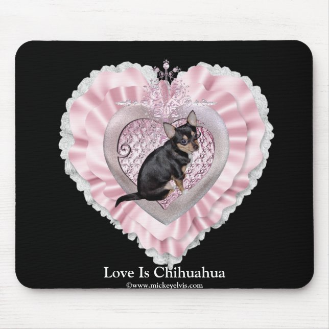 AngelPearlGirl Chihuahua 1 Mousepad (Vorne)