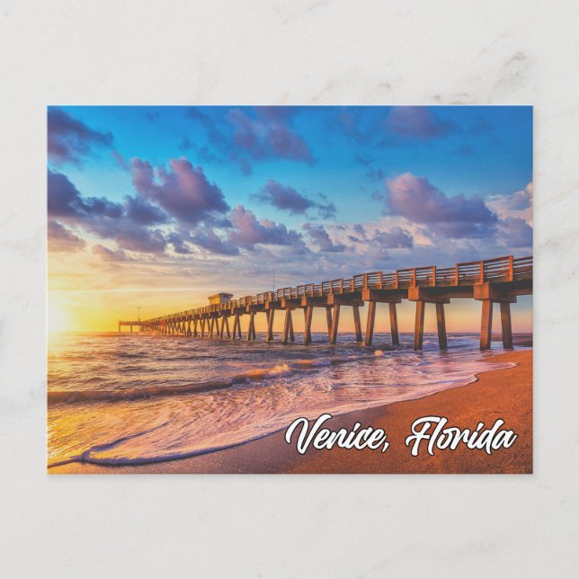 Angelpfeifen Venedig, Venedig, Florida Postkarte (Vorderseite)