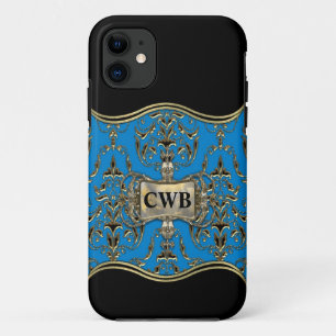 AngelRhyse Rue Monogram Elegance Case-Mate iPhone Hülle