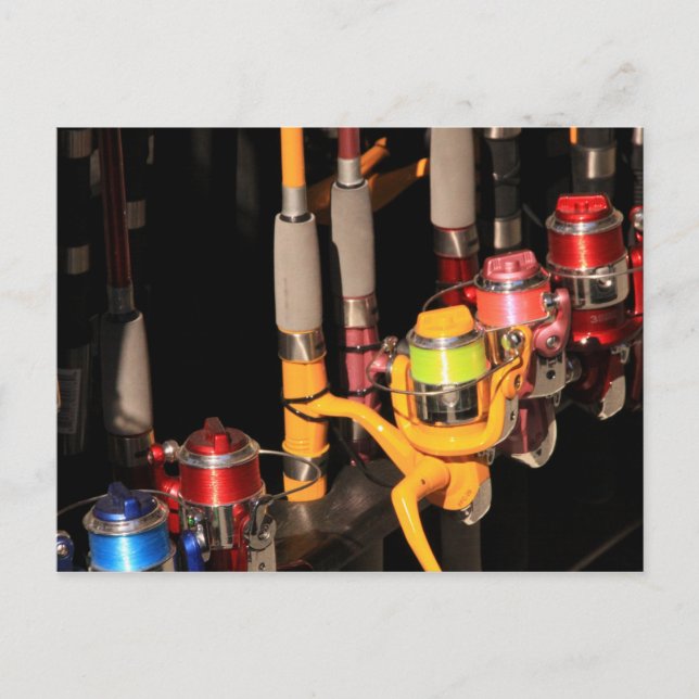 Angelrollen Postkarte (Vorderseite)