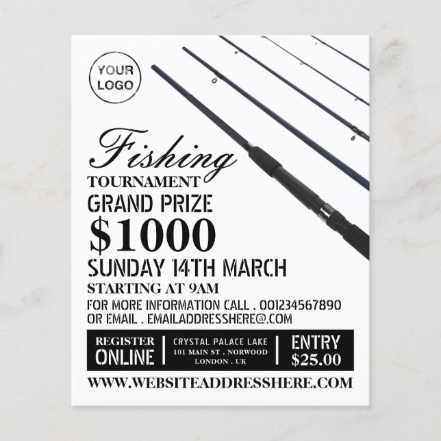 Angelroten, Turnierwerbung Flyer (Vorne)