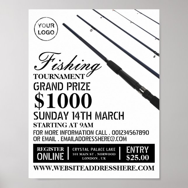 Angelroten, Turnierwerbung Poster (Vorne)