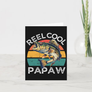 Angelruten Cool Papaw Fathers Day Funny B Vater Karte