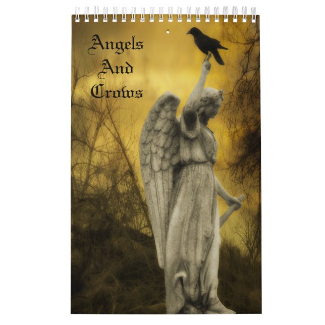 Angels and Crows Calendar Kalender (Titelbild)